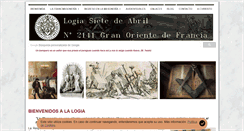 Desktop Screenshot of logiasietedeabril.org